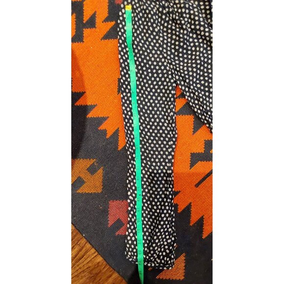 Boden Women's Bohemian Style Black Polka Red/Cream Scroll Bottom Top. Size 4 - Picture 6 of 12